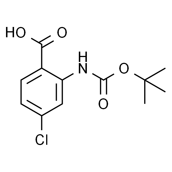 2-叔丁氧基羰氨基-4-氯苯甲酸