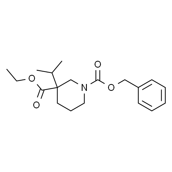 1-Cbz-3-异丙基哌啶-3-甲酸乙酯