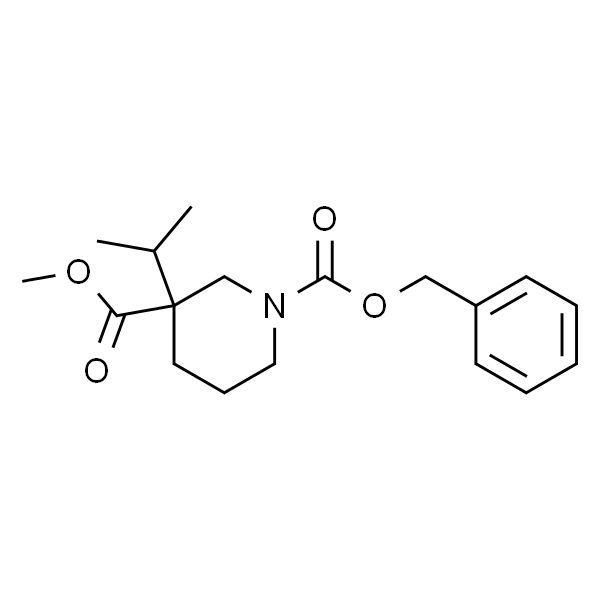 1-Cbz-3-异丙基哌啶-3-甲酸甲酯