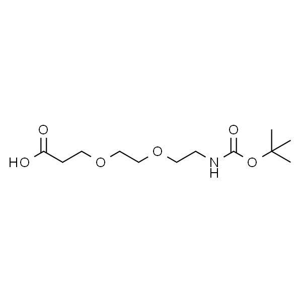 N-Boc-3- [2-(2-氨基乙氧基)乙氧基]丙酸