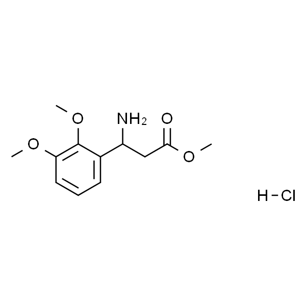 3-氨基-3-(2,3-二甲氧基苯基)丙酸甲酯盐酸盐