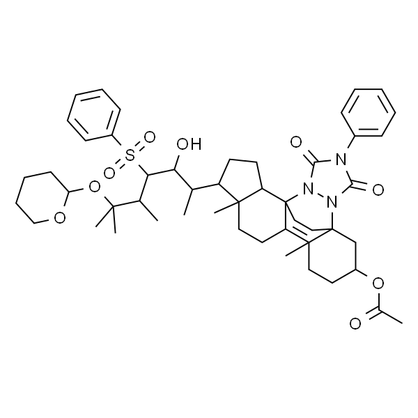 (3β,5α)-5,8-[N,N-(4-Phenylurazole)]-3-O-acetyl-25-phenylsulfonyl-cholest-6-ene-3,22,25-triol 25-Tetr