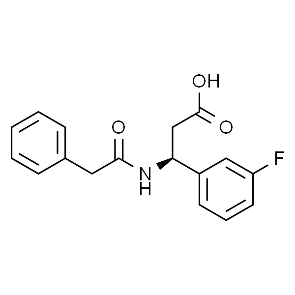 (S)-3-(3-氟苯基)-3-(2-苯基乙酰胺基)丙酸