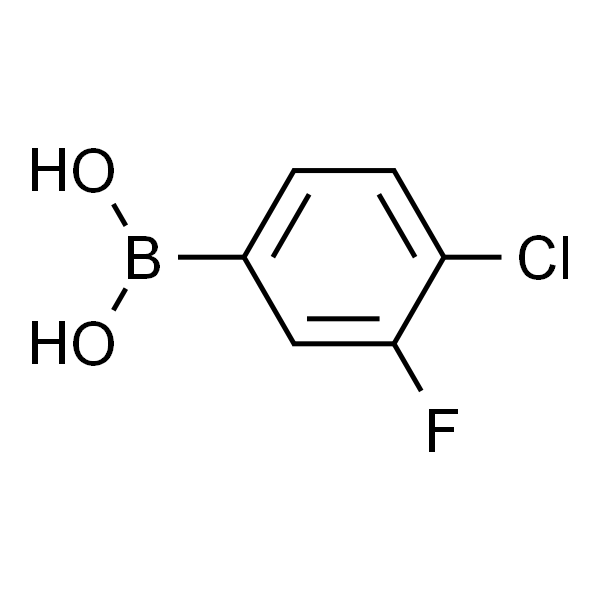 4-氯-3-氟苯基硼酸 (含不同量的酸酐)