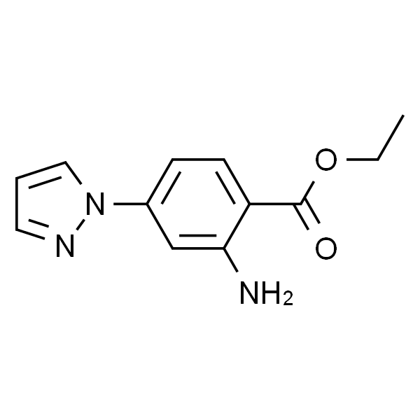 2-氨基-4-(1-吡唑基)苯甲酸乙酯