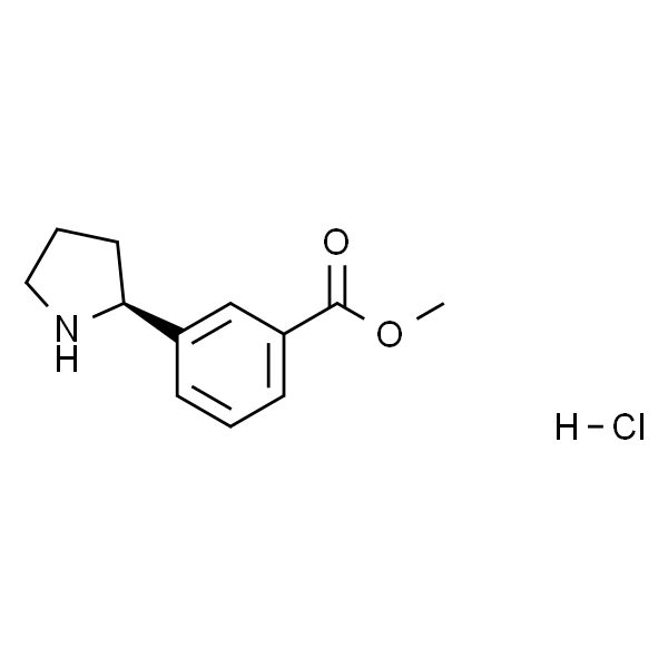 (S)-3-(吡咯烷-2-基)苯甲酸甲酯盐酸盐