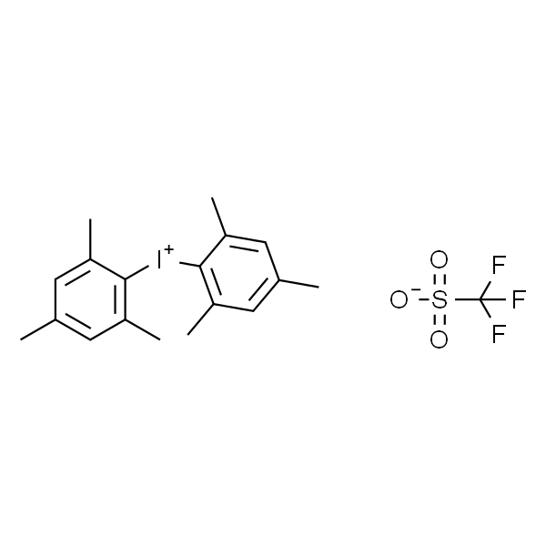 二(2,4,6-三甲基苯基)碘嗡三氟甲磺酸盐