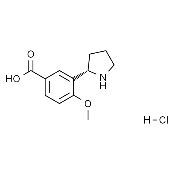 (S)-4-甲氧基-3-(吡咯烷-2-基)苯甲酸盐酸盐