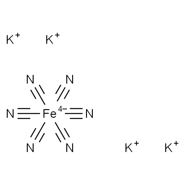 六氰铁(II)酸钾, 0.1N标准溶液