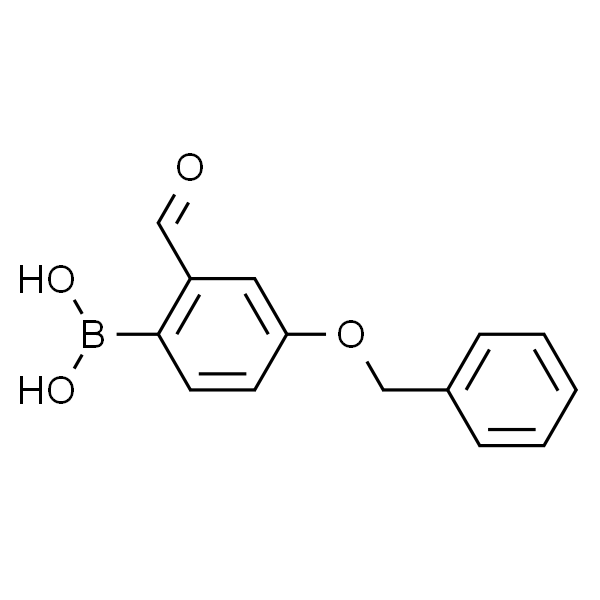 4-苄氧基-2-甲酰基苯硼酸 (含有数量不等的酸酐)