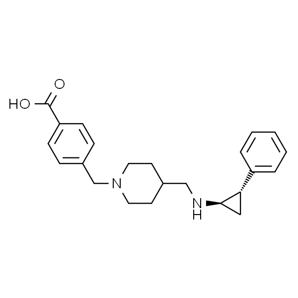 4-((4-((((1R，2S)-2-苯基环丙基)氨基)甲基)哌啶-1-基)甲基)苯甲酸