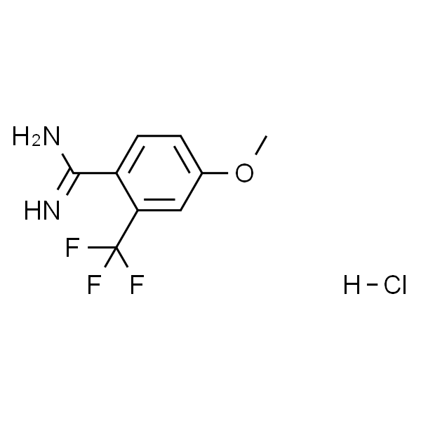 2-三氟甲基-4-甲氧基苯甲脒盐酸盐