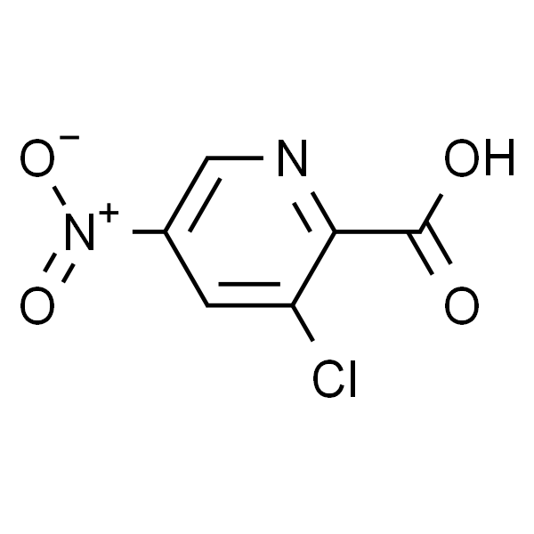 3-氯-5-硝基-2-吡啶羧酸