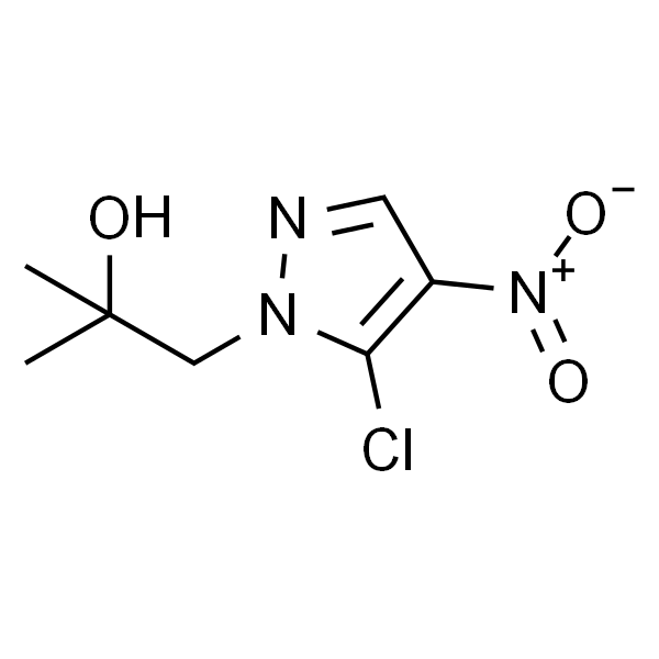 1-(5-Chloro-4-nitro-1H-pyrazol-1-yl)-2-methylpropan-2-ol