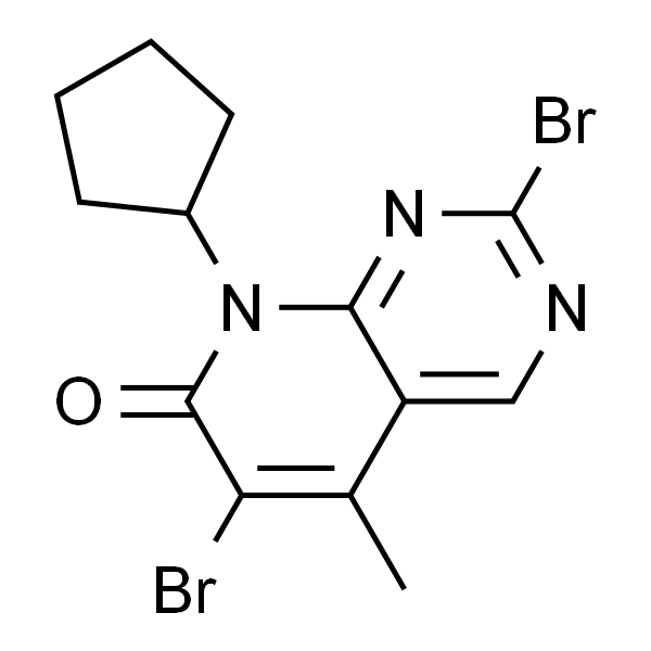 Pyrido[2,3-d]pyrimidin-7(8H)-one, 2,6-dibromo-8-cyclopentyl-5-methyl-