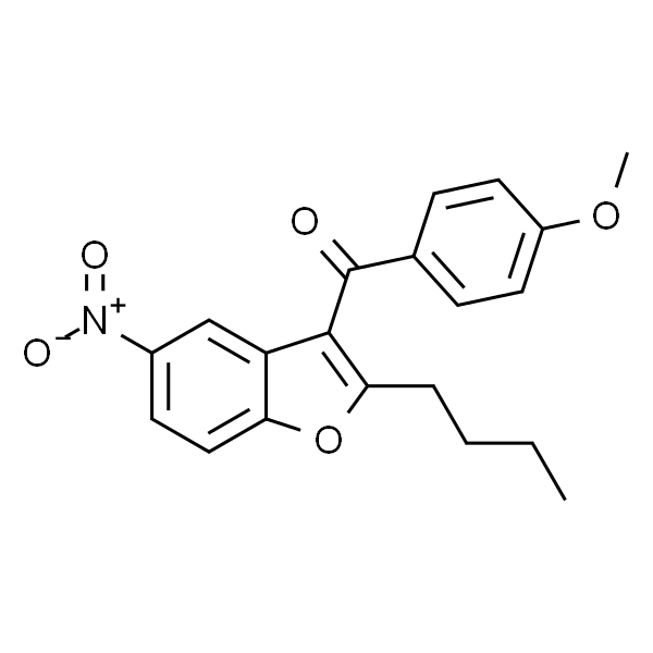 决奈达隆中间体;2-丁基-3-(4-甲氧基苯甲酰基)-5-硝基苯并呋喃