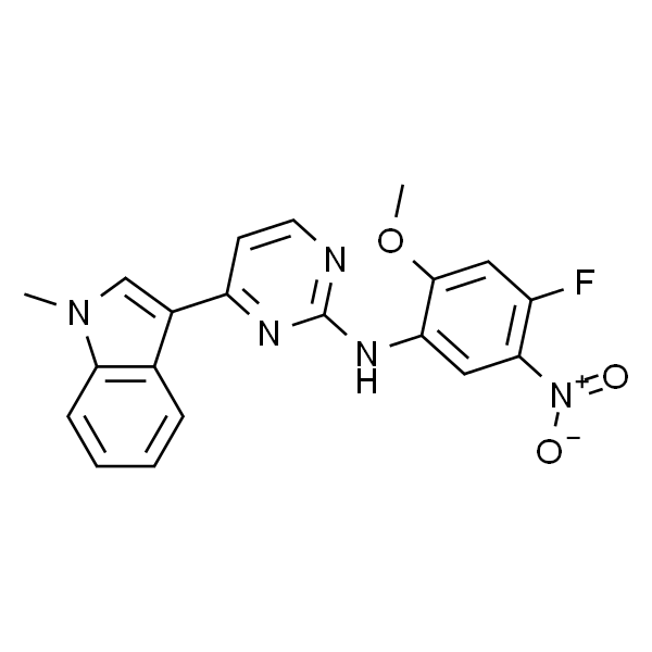 N-(4-氟-2-甲氧基-5-硝基苯基)-4-(1-甲基-1H-吲哚-3-基)嘧啶-2-胺