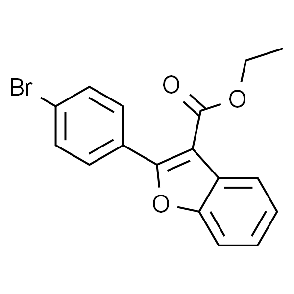 2-(4-溴苯基)苯并呋喃-3-甲酸乙酯