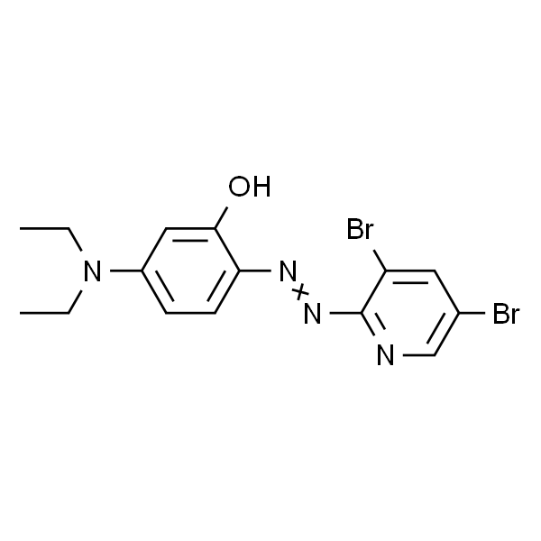 2-(3,5-二溴-2-吡啶偶氮)-5-二乙氨基酚