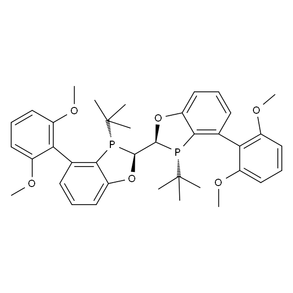 (2S,2'S,3S,3'S)-3,3'-di-tert-butyl-4,4'-bis(2,6-dimethoxyphenyl)-2,2',3,3'-tetrahydro-2,2'-bibenzo[d][1,3]oxaphosphole