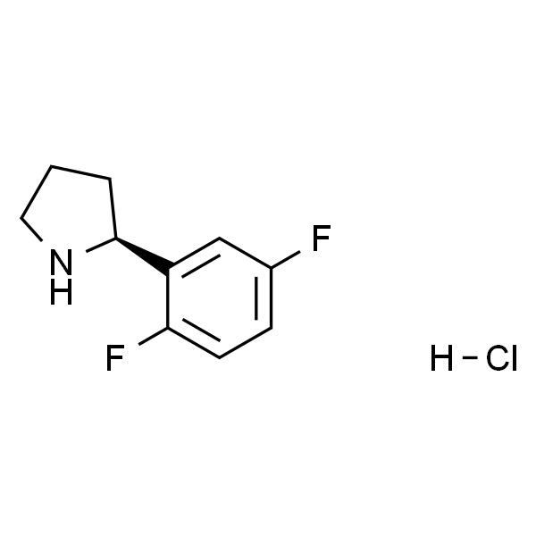 (S)-2-(2,5-二氟苯基)吡咯烷盐酸盐