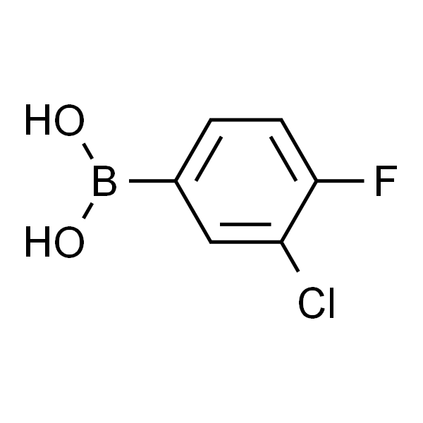 3-氯-4-氟苯基硼酸 (含不同量的酸酐)