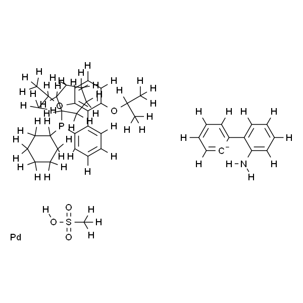 甲磺酸(2-二环己基膦基-2',6'-二异丙氧基-1,1'-联苯基)(2-氨基-1,1'-联苯-2-基)钯(II)