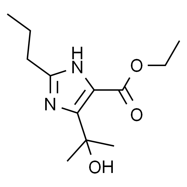 4-(2-羟基-2-丙基)-2-丙基-1H-咪唑-5-羧酸乙酯