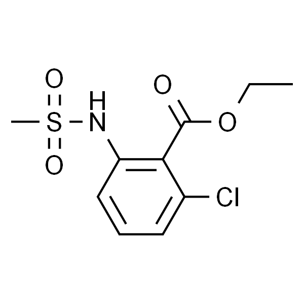 2-氯-6-(甲磺酰氨基)苯甲酸乙酯