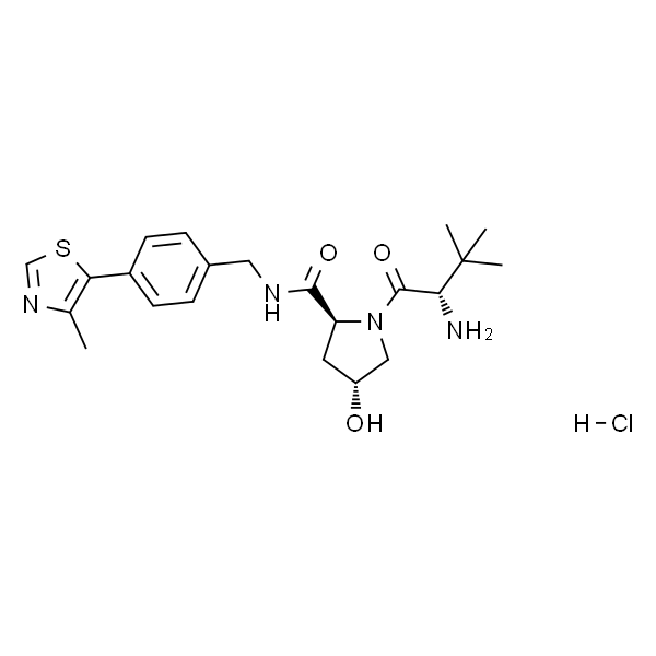 (2S,4R)-1-((S)-2-氨基-3,3-二甲基丁酰基)-4-羟基-N-(4-(4-甲基噻唑-5-基)苄基)吡咯烷-2-甲酰胺盐酸盐