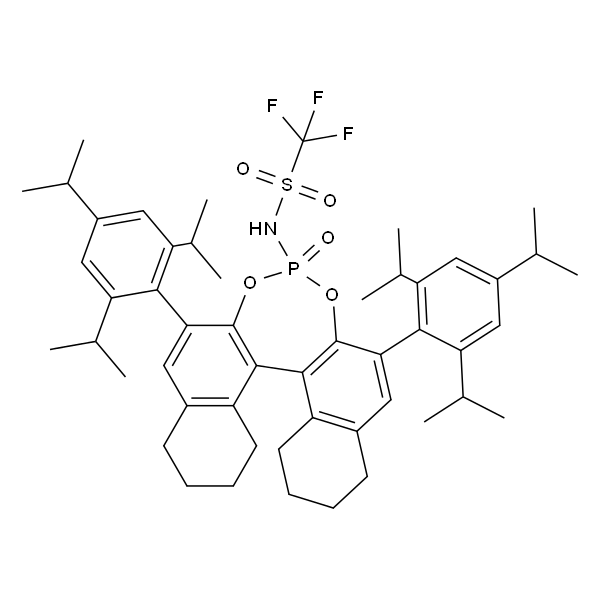 1，​1，​1-​三氟-​N-​[(11bR)​-​8，​9，​10，​11，​12，​13，​14，​15-八氢-​4-氧-​2，​6-​双[2，​4，​6-​三异丙基苯基]联萘并[2，​1-​d:1'，​2'-​f]​[1，​3，​2]​二氧磷杂-​4-基]​甲磺酰胺