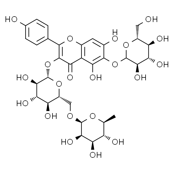 6-羟基山奈酚 3-芸香糖-6-葡萄糖苷