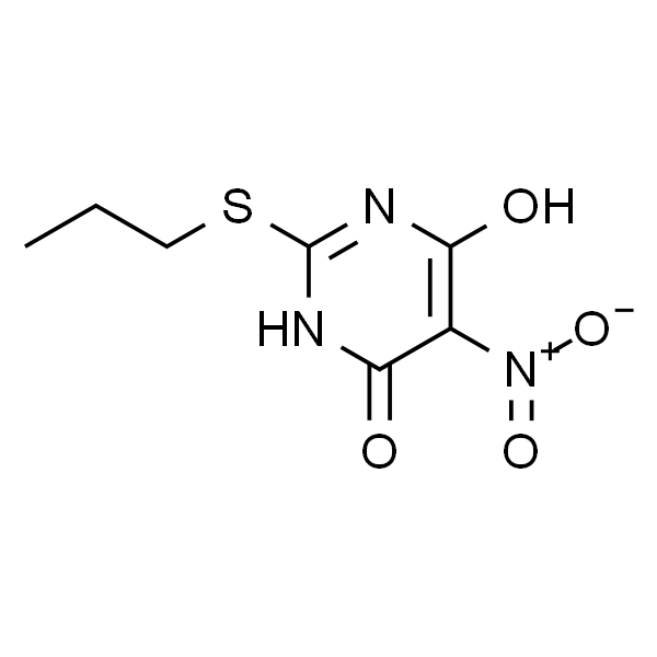 5-硝基-2-(丙基硫代)嘧啶-4,6-二醇