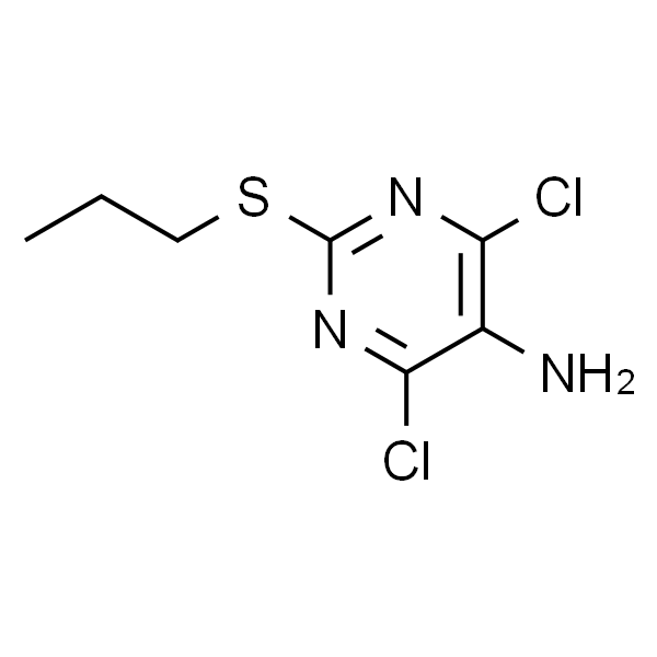 5-氨基-4,6-二氯-2-(丙基硫代)嘧啶