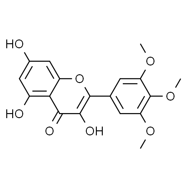 3,5,7-三羟基-3',4',5'-三甲氧基黄酮