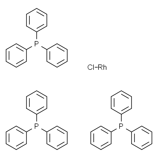 Polymer-bound chlorotris(triphenylphosphine)rhodium(I) on styrene-divinylbenzene copolymer (20% cross-linked)