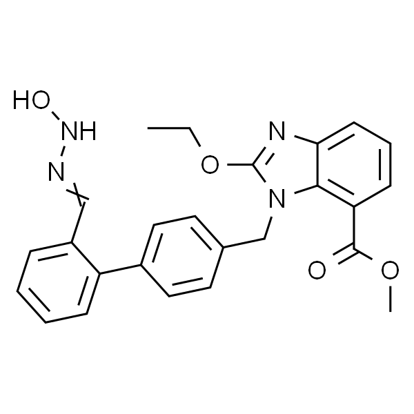 1-[(2'-(羟基脒基)[1,1-联苯基]-4-基)甲基]-2-乙氧基-1H-苯并咪唑-7-甲酸甲酯