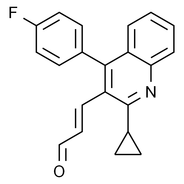 (E)-3-[2-环丙基-4-(4-氟苯基)-3-喹啉-2-丙烯醛