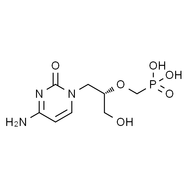 (S)-(((1-(4-氨基-2-氧嘧啶-1(2H)-基)-3-羟丙基-2-基)氧基)甲基)膦酸二水合物