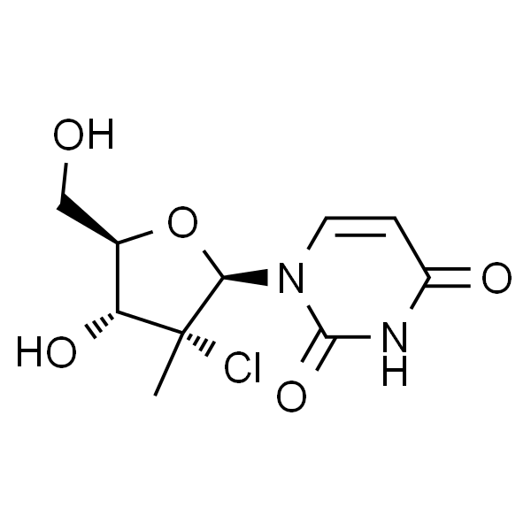 1-((2R,3R,4R,5R)-3-chloro-4-hydroxy-5-(hydroxymethyl)-3-methyltetrahydrofuran-2-yl)pyrimidine-2,4(1H,3H)-dione