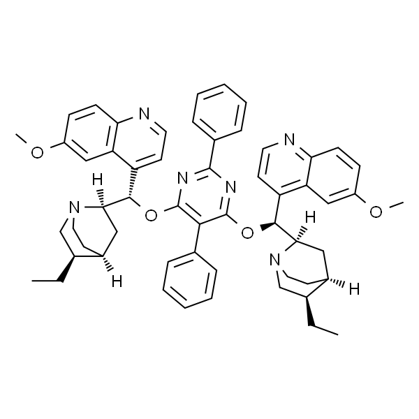 (1S,1'S,3R,3'R,4S,4'S,6R,6'R)-6,6'-((1S,1'S)-((2,5-二苯基嘧啶-4,6-二基)双(氧基))双((6-甲氧基喹啉-4-基)亚甲基))双(3-乙基奎宁环)