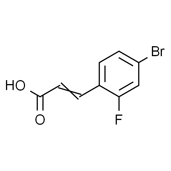 4-溴-2-氟肉桂酸