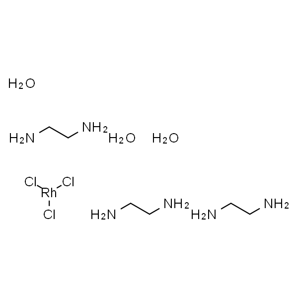 三(乙二胺)三氯化铑(III)三水合物