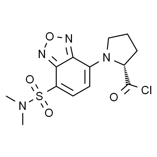 (R)-(+)-DBD-Pro-COCl [=(R)-(+)-4-(N,N-二甲氨基磺酰基)-7-(2-氯甲酰四氢吡咯-1-基)-2,1,3-苯并恶二唑] [用于e.e.值测定的HPLC标记yabo官网手机版
]