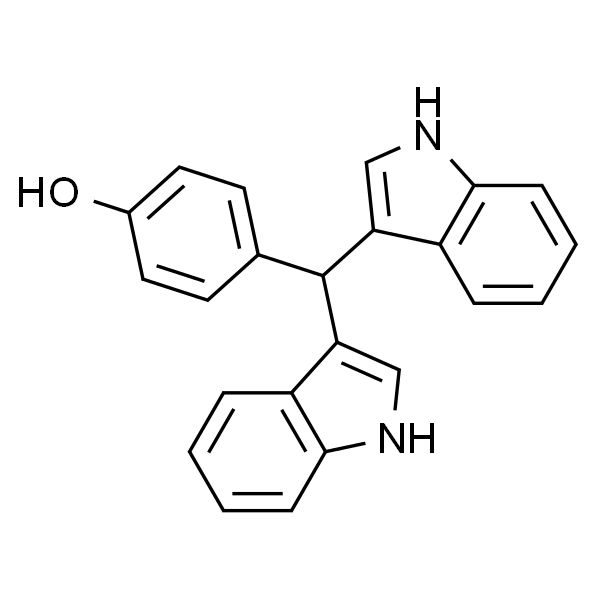 4-(二(1H-吲哚-3-基)甲基)苯酚