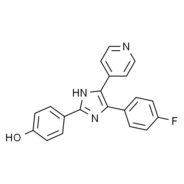 4-(4-(4-氟苯基)-5-(吡啶-4-基)-1H-咪唑-2-基)苯酚