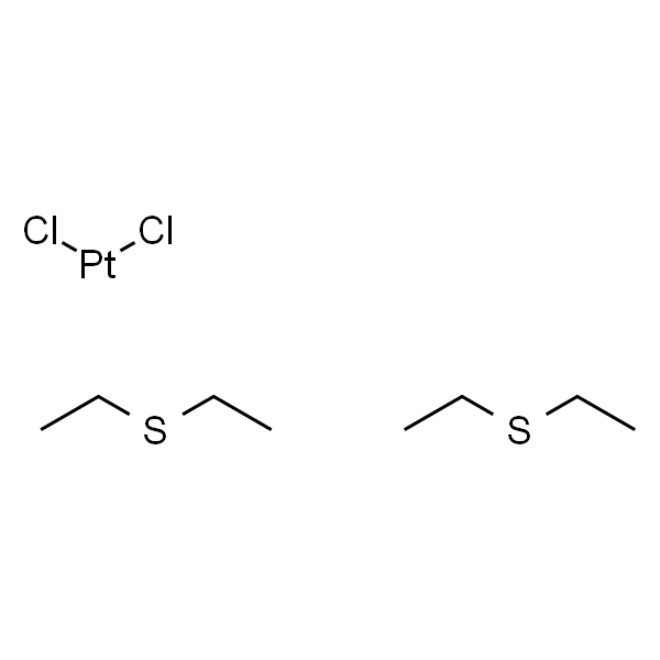 反式-双(二乙基硫)二氯化铂(II)