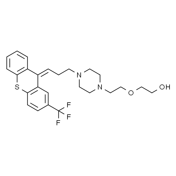 2-(2-(4-(3-(2-(三氟甲基)-9H-噻吨-9-亚基)丙基)哌嗪-1-基)乙氧基)乙醇二盐酸盐