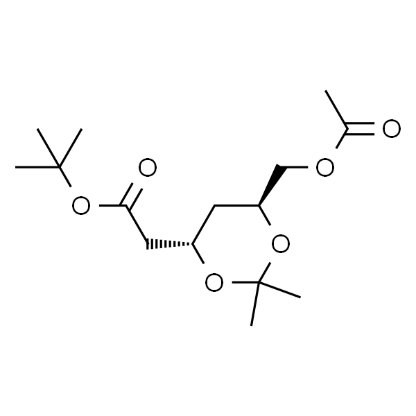 (4R-cis)-6-[(乙酰氧基)甲基]-2,2-二甲基-1,3-二氧六环-4-乙酸叔丁酯