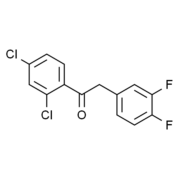 1-(2,4-dichlorophenyl)-2-(3,4-difluorophenyl)ethanone